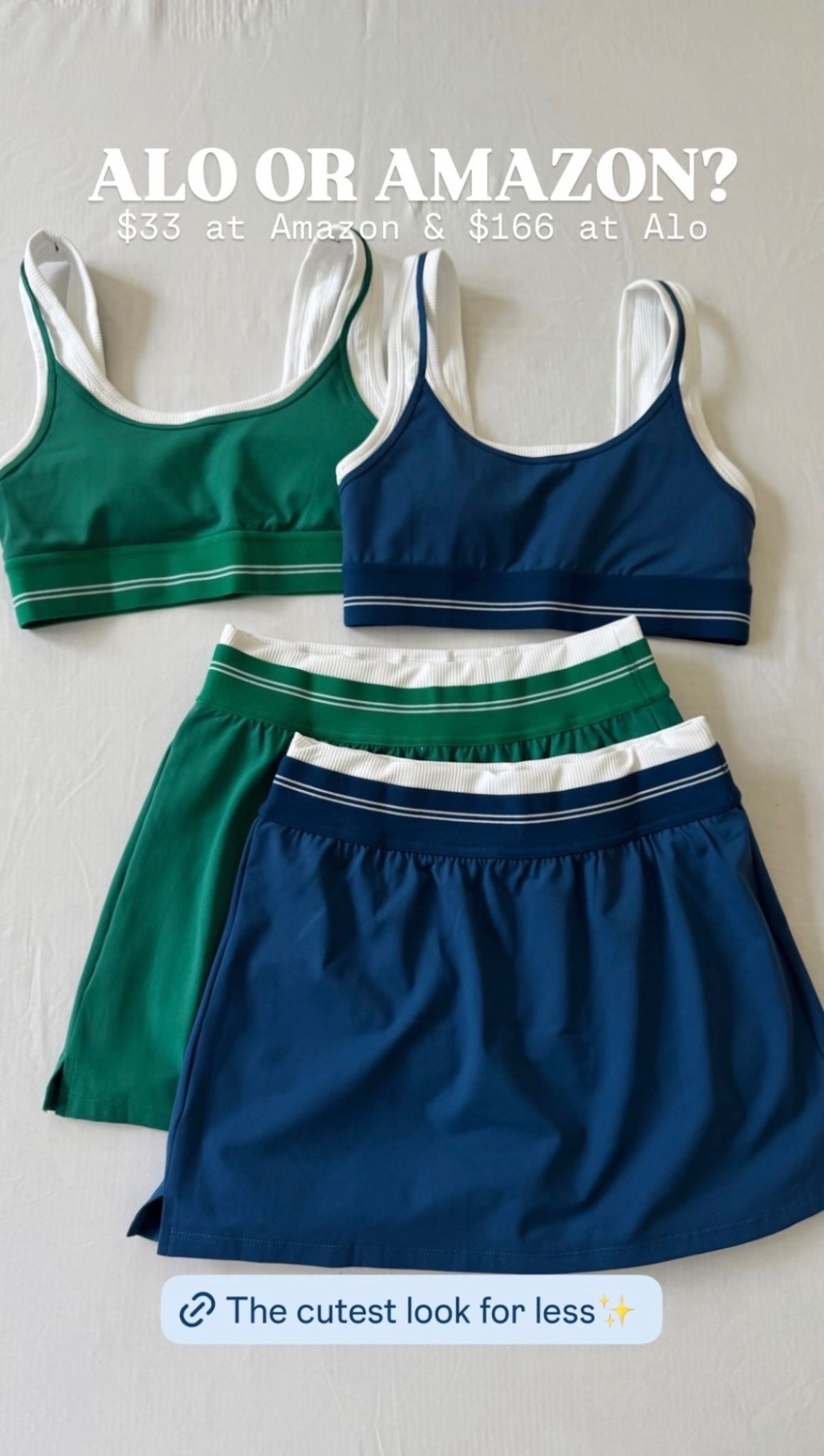 🤍 This set from Amazon looks nearly identical to Alo!!! For a fraction of their price too😳🤭😍

#LTKActive #LTKfitnessgoals #LTKootd