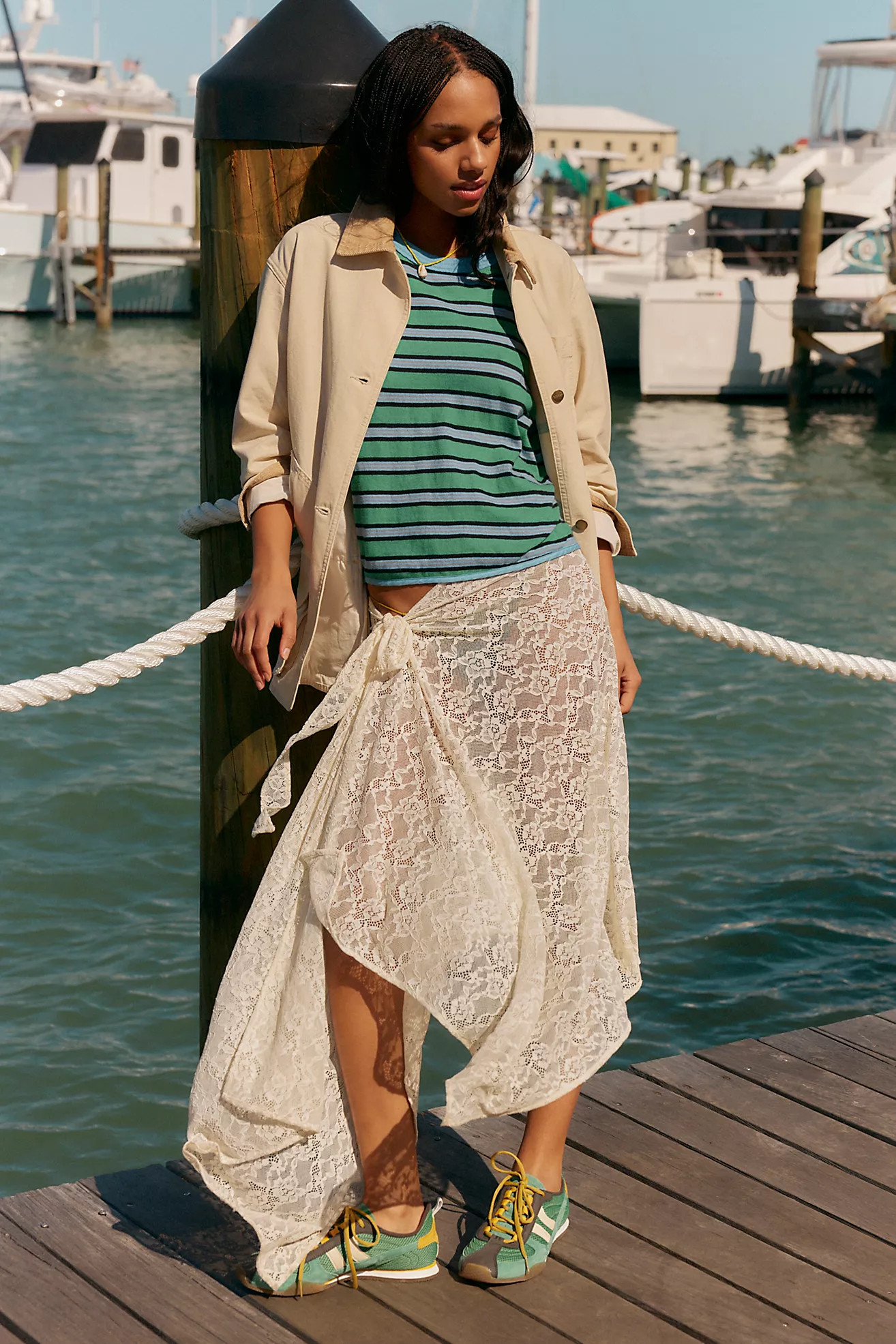 We The Free Clean Rugby Tee | Free People (Global - UK&FR Excluded)