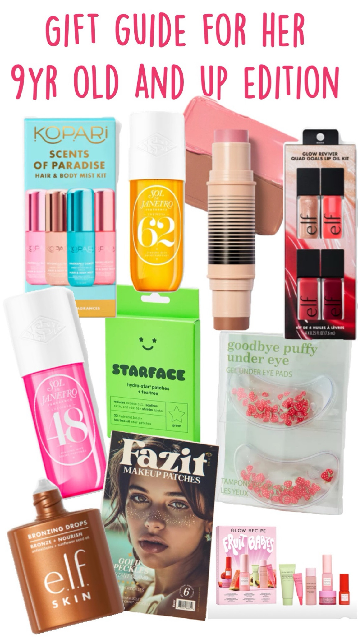 Gift guide for her ages 9 and up 

#LTKCyberWeek #LTKGiftGuide #LTKBeauty