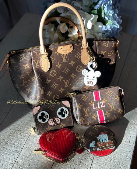 Monogram Madness featuring LV Turenne Pm, my heritage mini Pochette, dog zippy coin purse, rayures heart coin and Xmas Animation round coin purse. 

#LTKGiftGuide #LTKstyletip #LTKitbag