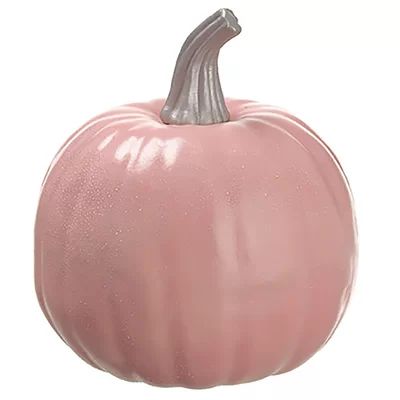 10"Hx9"W Artificial Weighted Pumpkin -Pink (Pack Of 4) The Holiday AisleÂ® | Wayfair North America