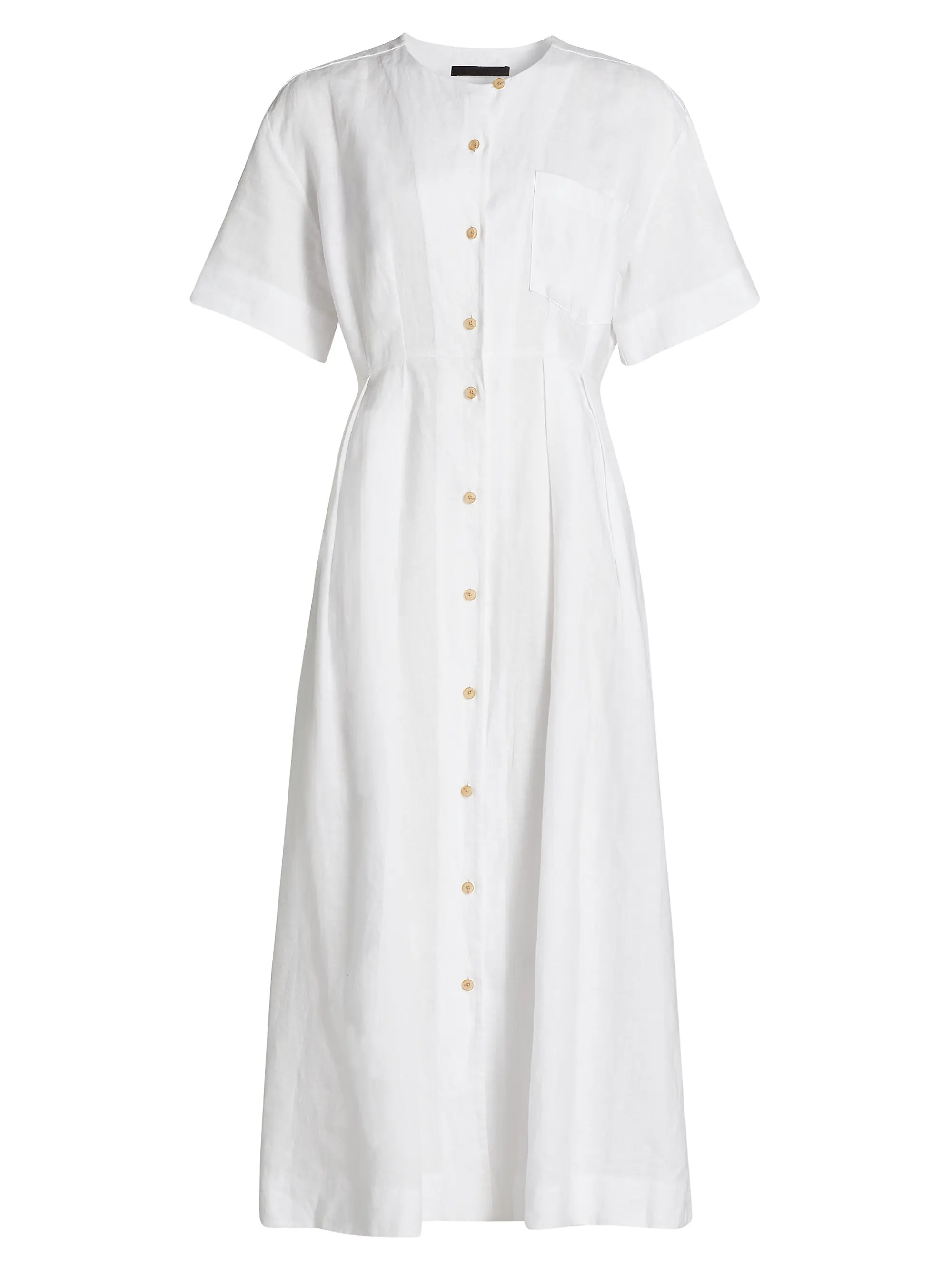 Day Linen Midi-Dress | Saks Fifth Avenue