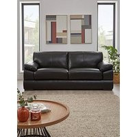 Very Home Marlow 3 Seater Leather Sofa | Very (UK)