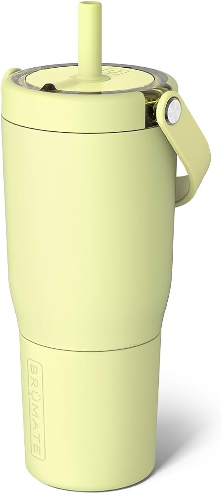 BrüMate Resa 25oz 100% Leakproof Travel Tumbler w/Handle & Straw | Flexible SoftSip Straw | Sili... | Amazon (US)