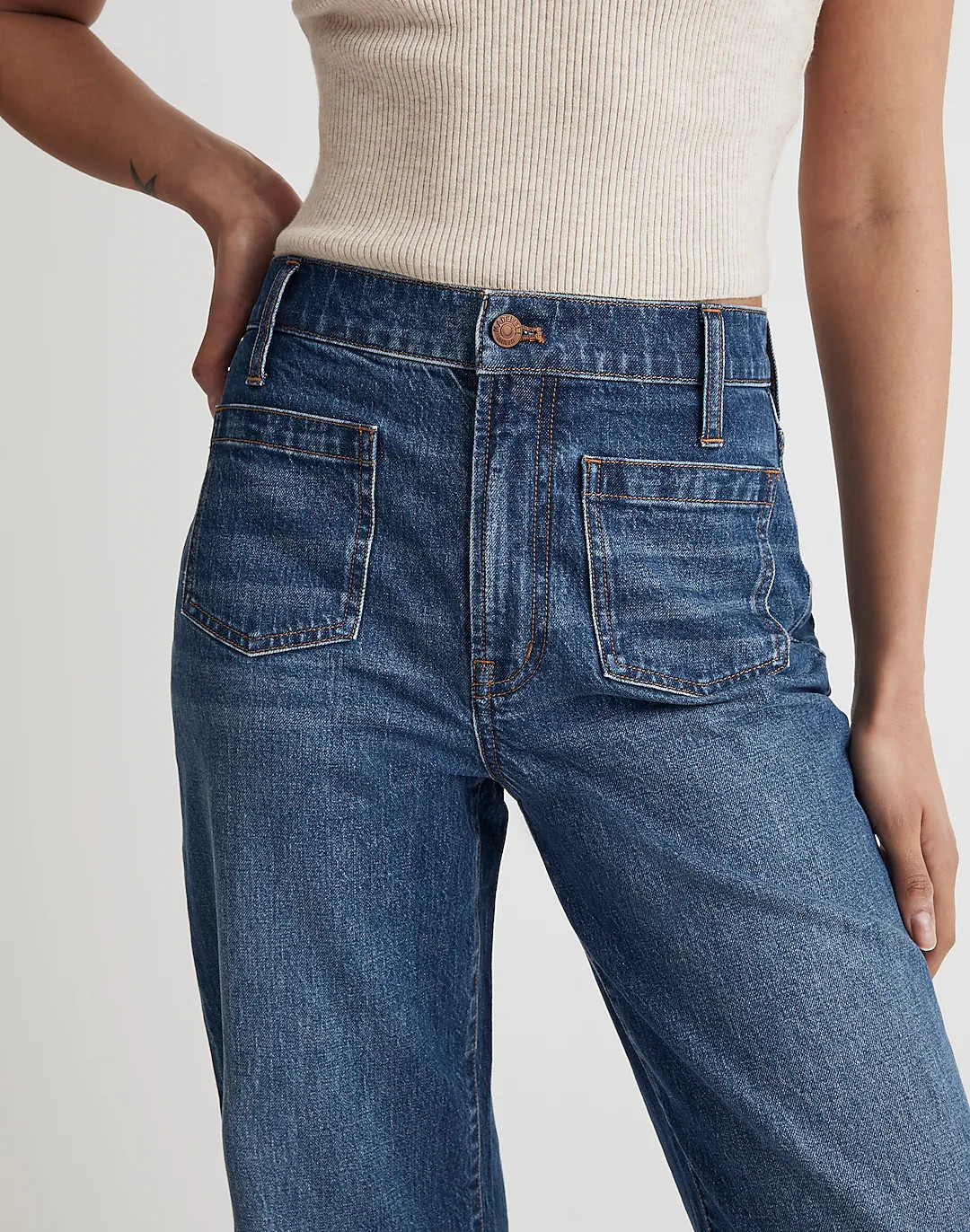 The Perfect Vintage Wide-Leg Jean | Madewell