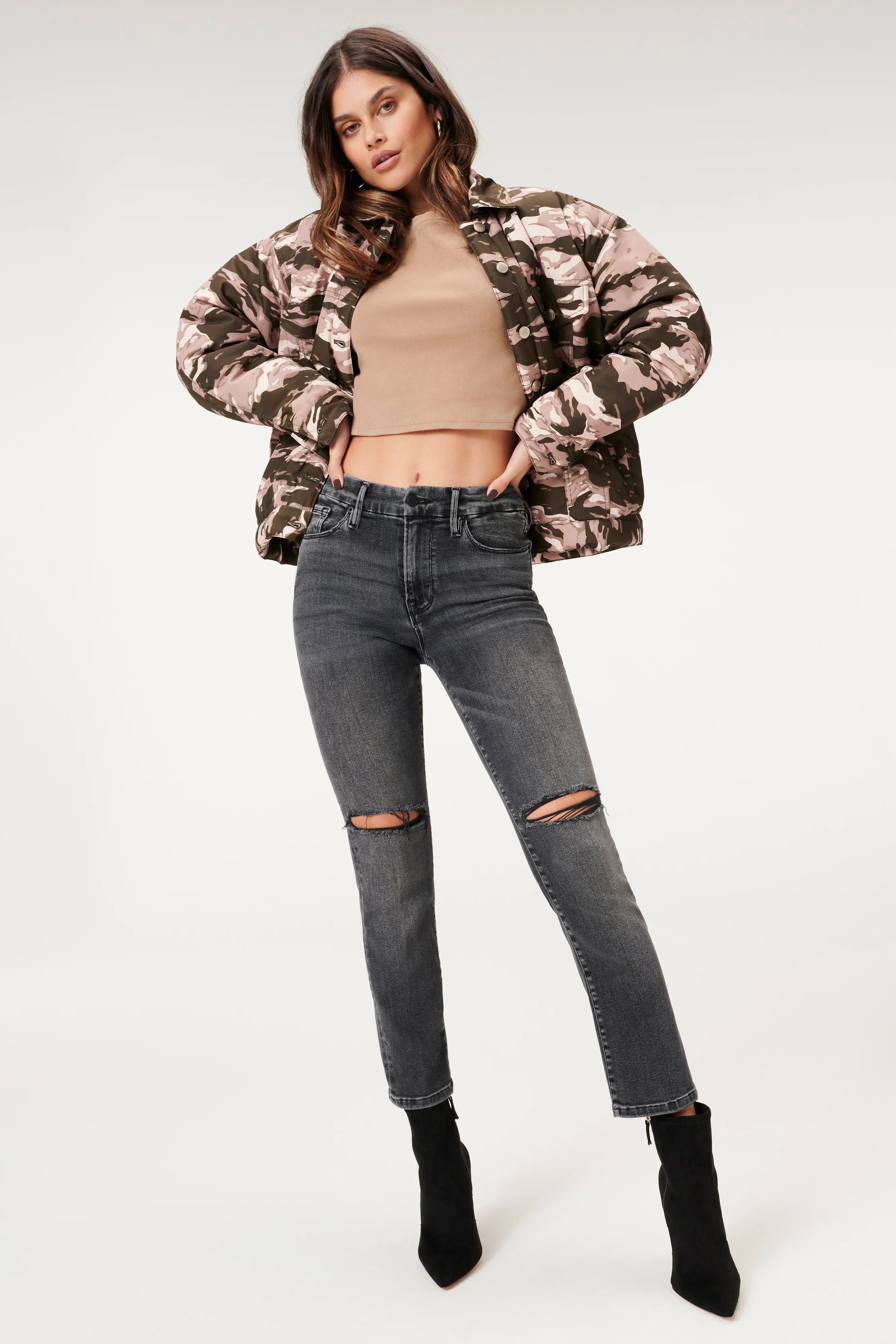 ALWAYS FITS GOOD STRAIGHT | BLACK240 | Good American