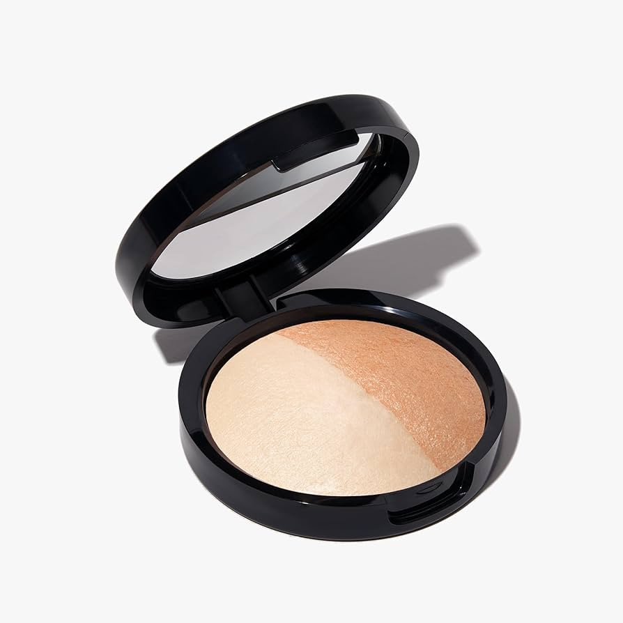 LAURA GELLER NEW YORK Baked Original Low Glow Illuminating Highlighter Duo, French Vanilla/Portof... | Amazon (US)