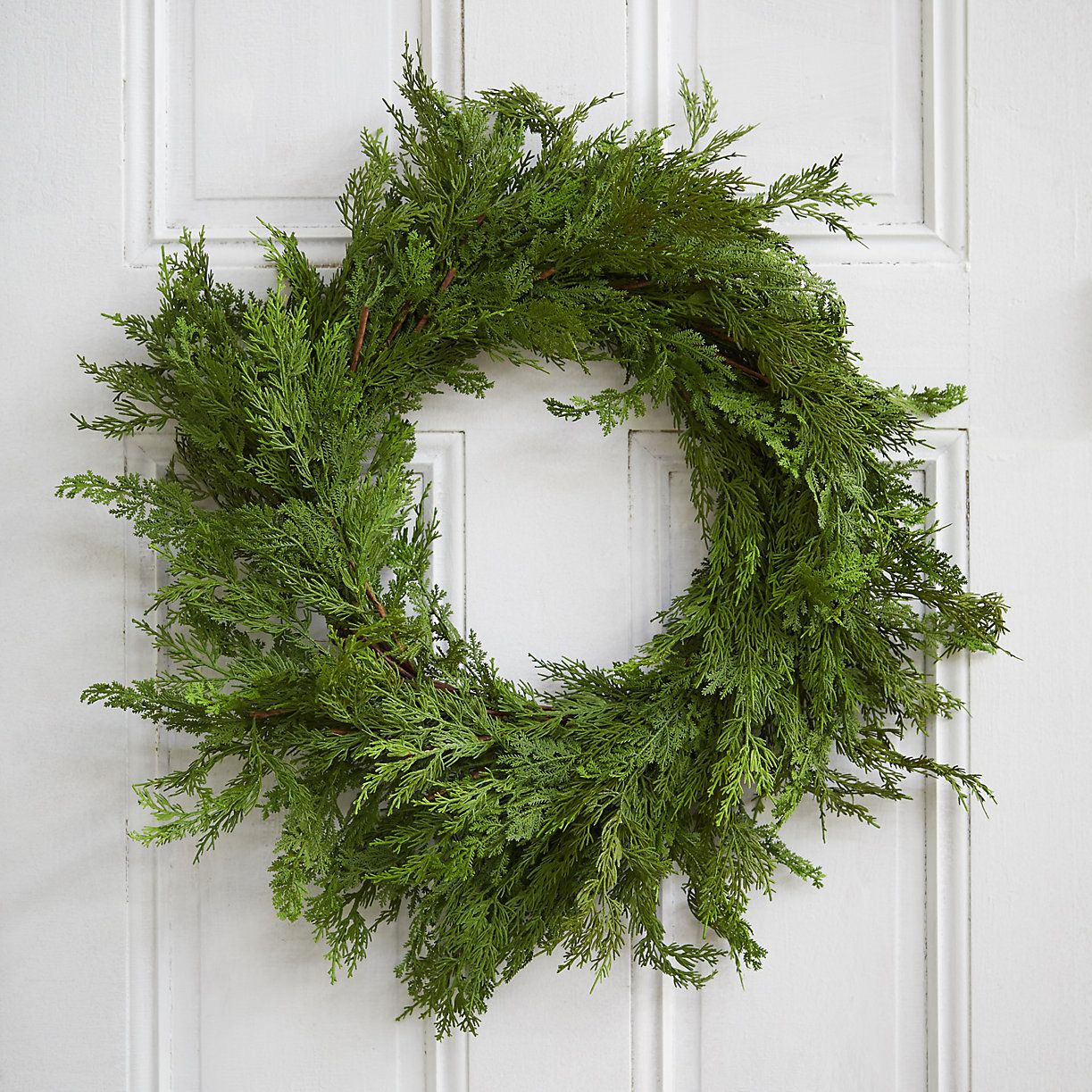 Faux Cedar Wreath | Terrain
