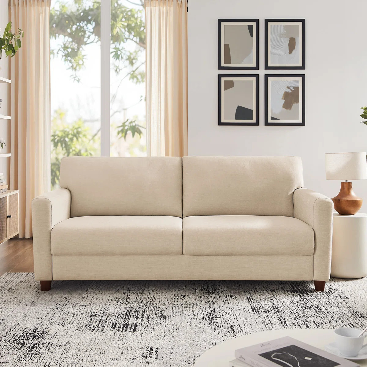 79.1-Inch Upholstered Sofa Couch | Wayfair North America