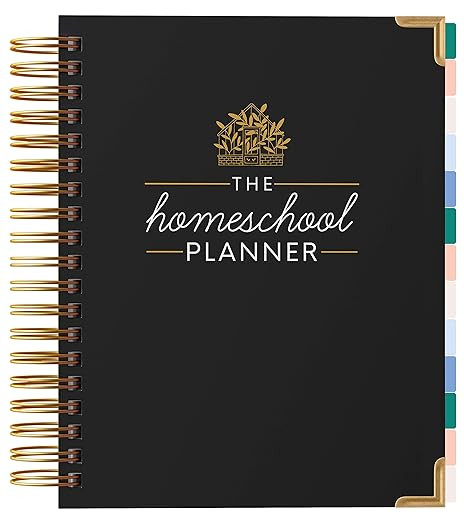 The Homeschool Planner: Beautiful and Undated with Monthly Tabs | To Do List, Goals, Meal Plannin... | Amazon (US)