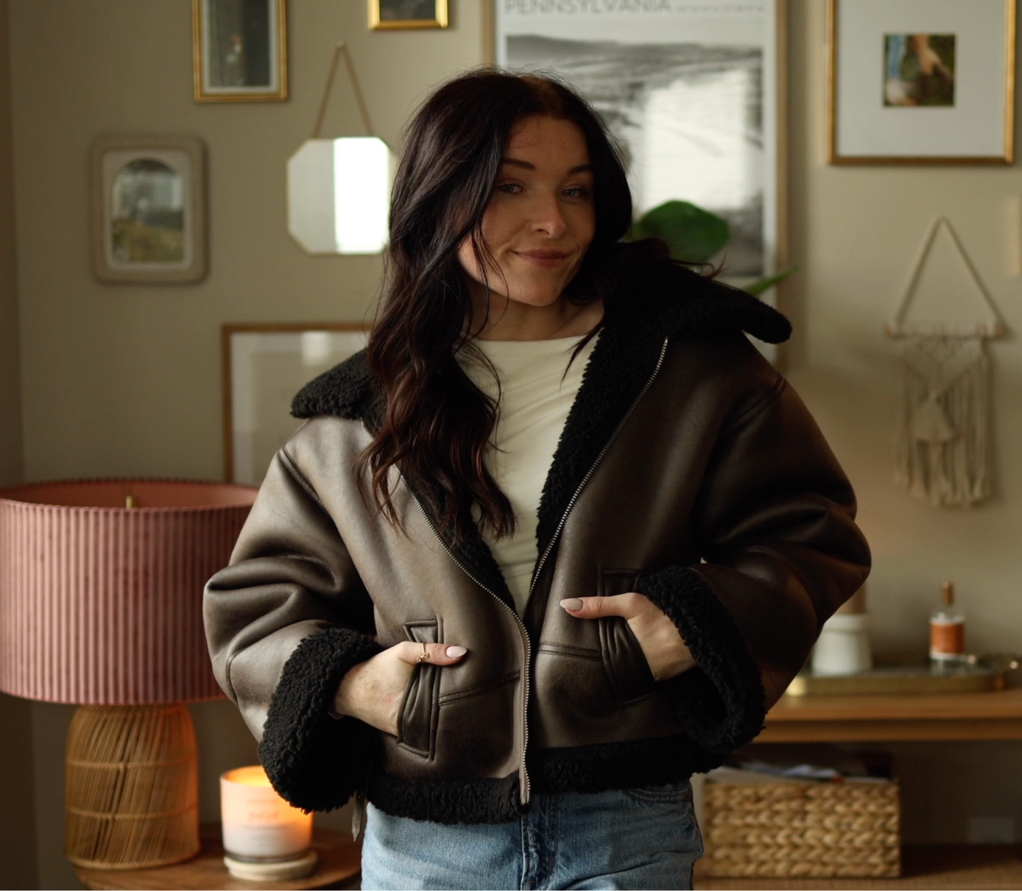 Loft dark brown warm coat ❄️

#LTKSeasonal #LTKMostLoved