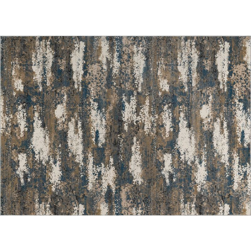 Cobra Rug, Blue | One Kings Lane
