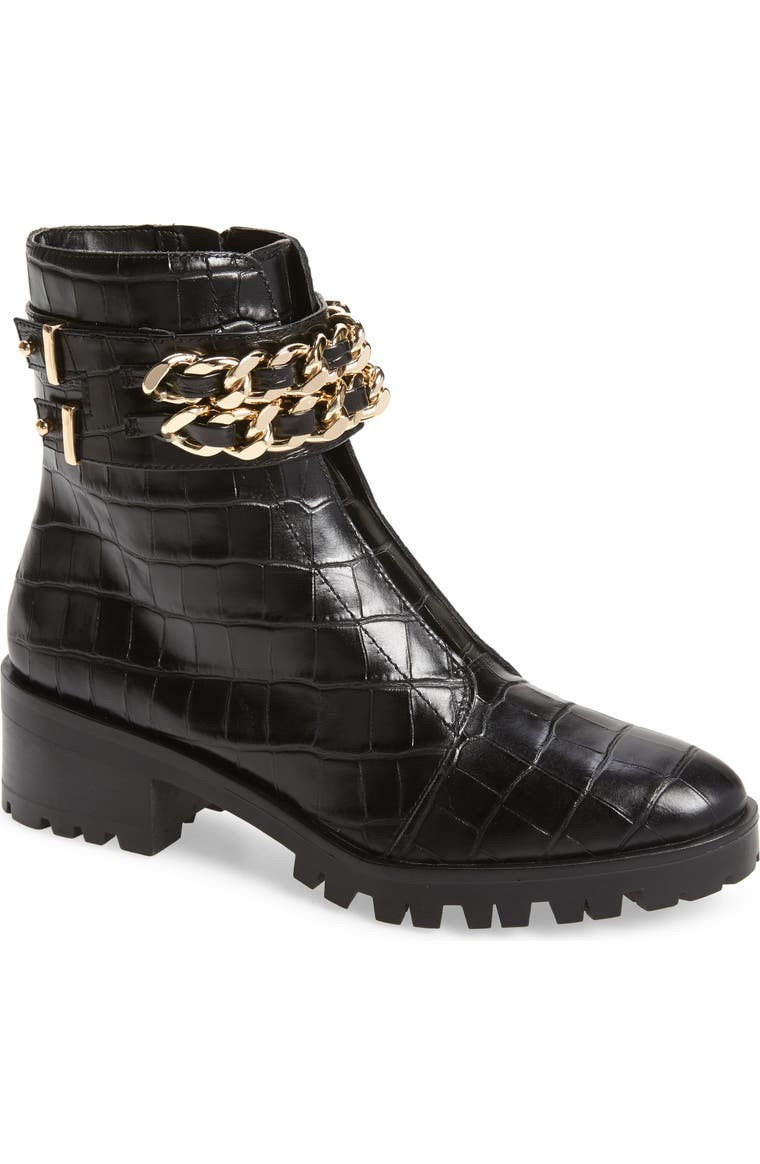 Karl Lagerfeld Paris Palmer Combat Boot (Women) | Nordstrom | Nordstrom