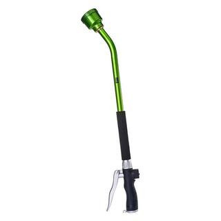 24 in. Green Watering Wand, Sprayer Wand with Superior Stainless Head, Perfect for Hanging Baskets, Garden and Lawn | The Home Depot