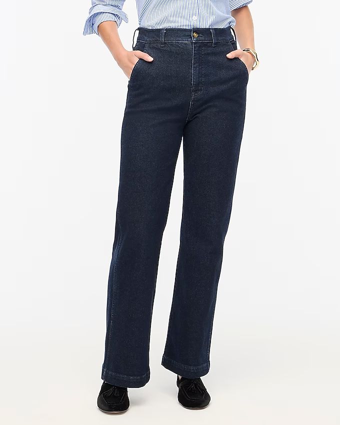 Denim trouser pant in signature stretch | J.Crew Factory