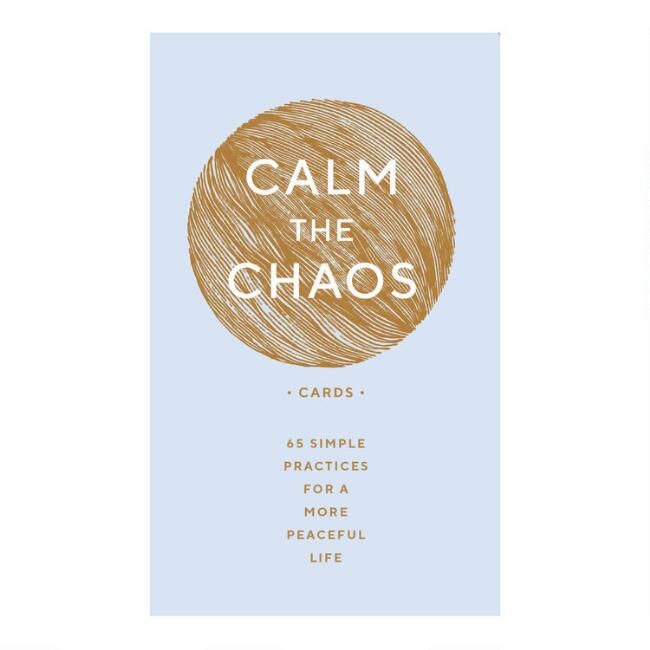 Calm The Chaos Mindfulness Card Deck | World Market