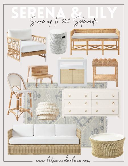 Serena & Lily - Memorial Day Sale! Save up to 30% site wide!! So many amazing deals that you don’t want to miss!

#serenaandlily #outdoor #furniture #coastal 

#LTKSaleAlert #LTKHome