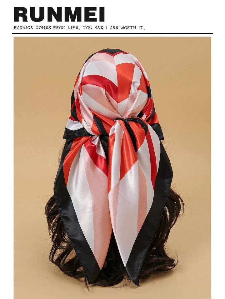 1pc Boho Paisley Print Chain Pattern Bandana Women Scarves Women Big Square Scarf Bandana,Hair Ba... | SHEIN