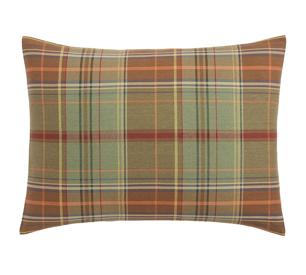 Woodrow Plaid Sham | Pottery Barn (US)