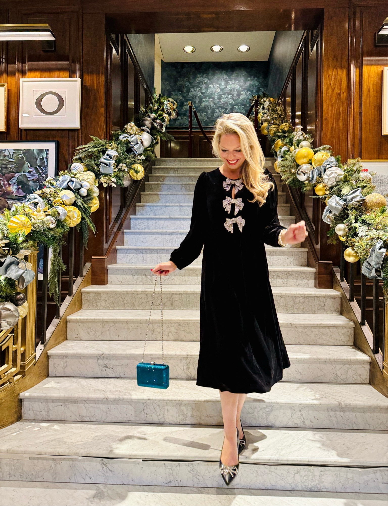 Put a bow on it! The perfect holiday party dress for the season! 

#LTKStyleTip #LTKHoliday #LTKParties