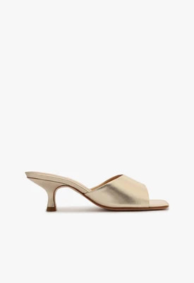 Dethalia Metallic Leather Sandal | Schutz (US)