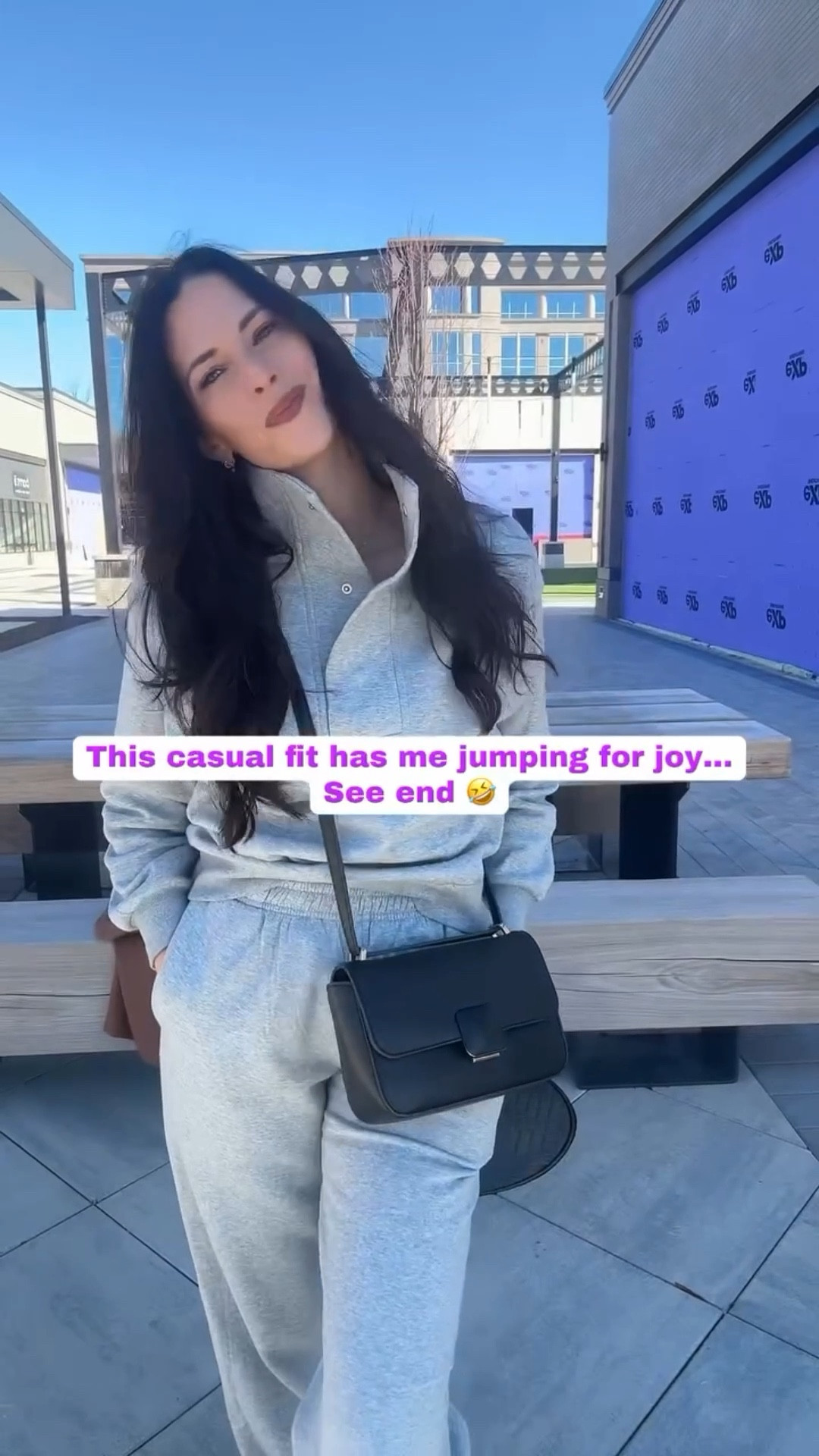 A little too excited for this #ootd but it's soooo good. 💕Perfect for a Saturday on the go or headed to the airport for a day of travel. 

Comment TRAVEL for deets. 

#airportoutfit #travel #travelfit #affordable #fashion

#LTKTravel #LTKFindsUnder50 #LTKootd