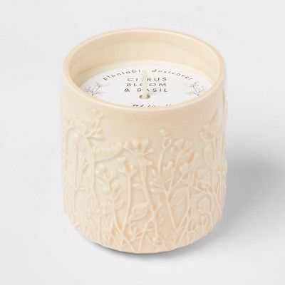 14oz Seed Paper Candle Citrus Bloom and Basil - Threshold™ | Target