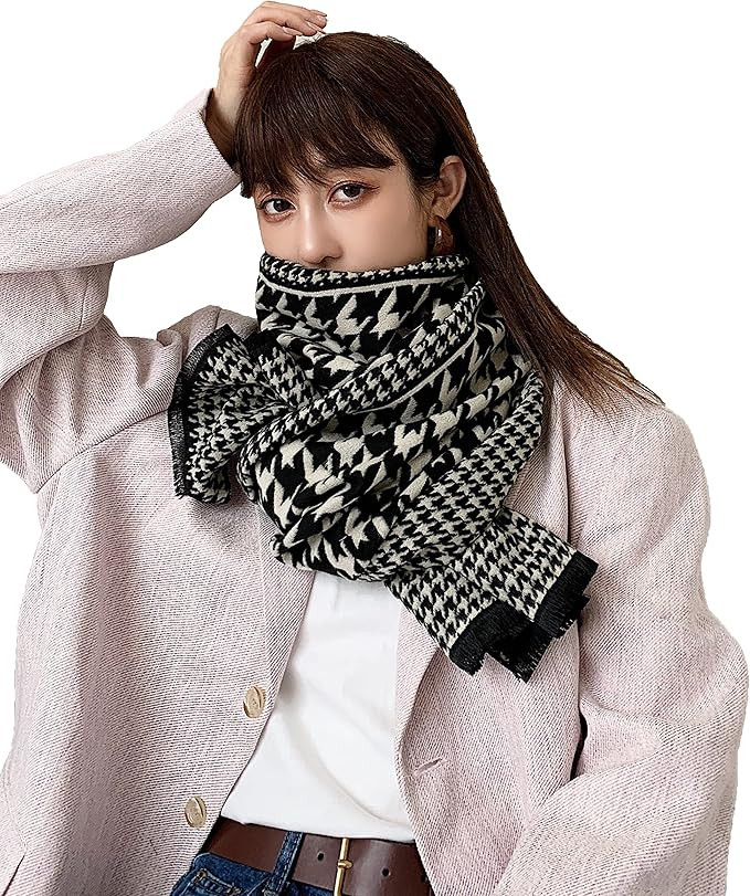 iCuviy Large Pashmina Shawls & Wraps for Women Extra Soft Cashmere Feel Throw Womens Fall Scarfs ... | Amazon (US)