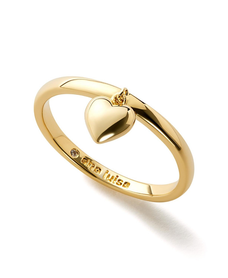 Ana Luisa Heart Ring - Leia | Bloomingdale's (US)