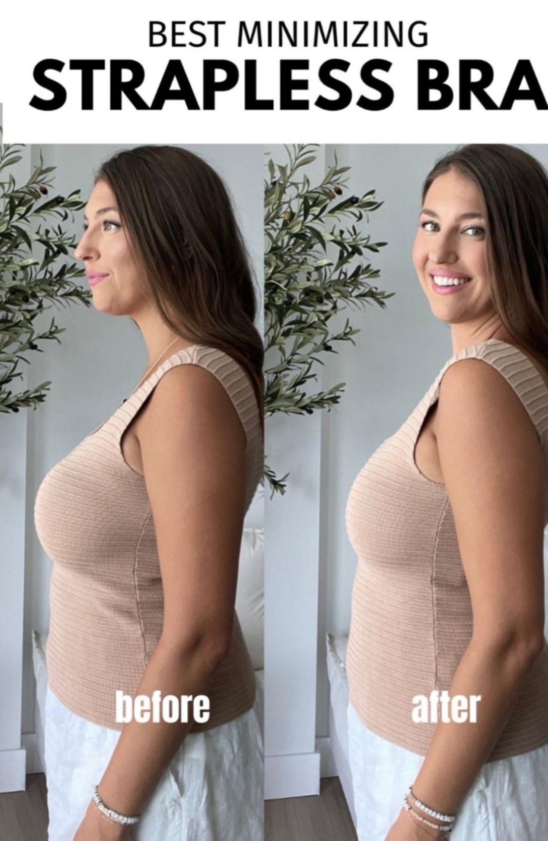 Strapless bra that actually stays put

strapless bra, minimizing bra, supportive strapless bra, best strapless bra, large bust bra, smoothing bra, backless outfit, wedding guest bra, summer fashion, wardrobe essential, seamless bra, comfortable bra, no slip strapless bra, everyday bra, strapless outfit, fashion essentials

#LTKootd #LTKOver40 #LTKMidsize