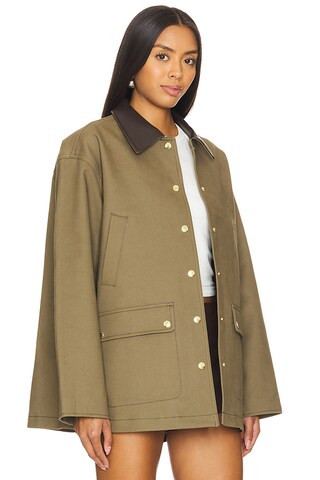 Cassidy Jacket in Army | Revolve Clothing (Global)