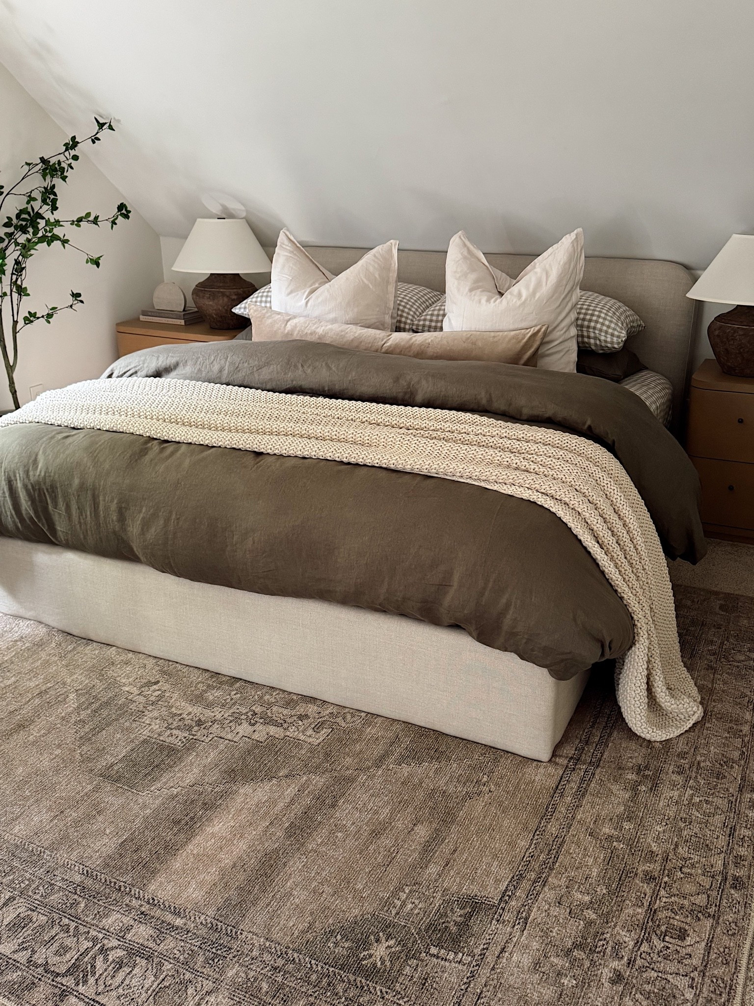 bedding refresh for fall 🌿✨code  INFG-25SALEAONEILL10 for 10% off first order from quince!

linen bedding, fluffy bedding, olive linen bedding, quince bedding