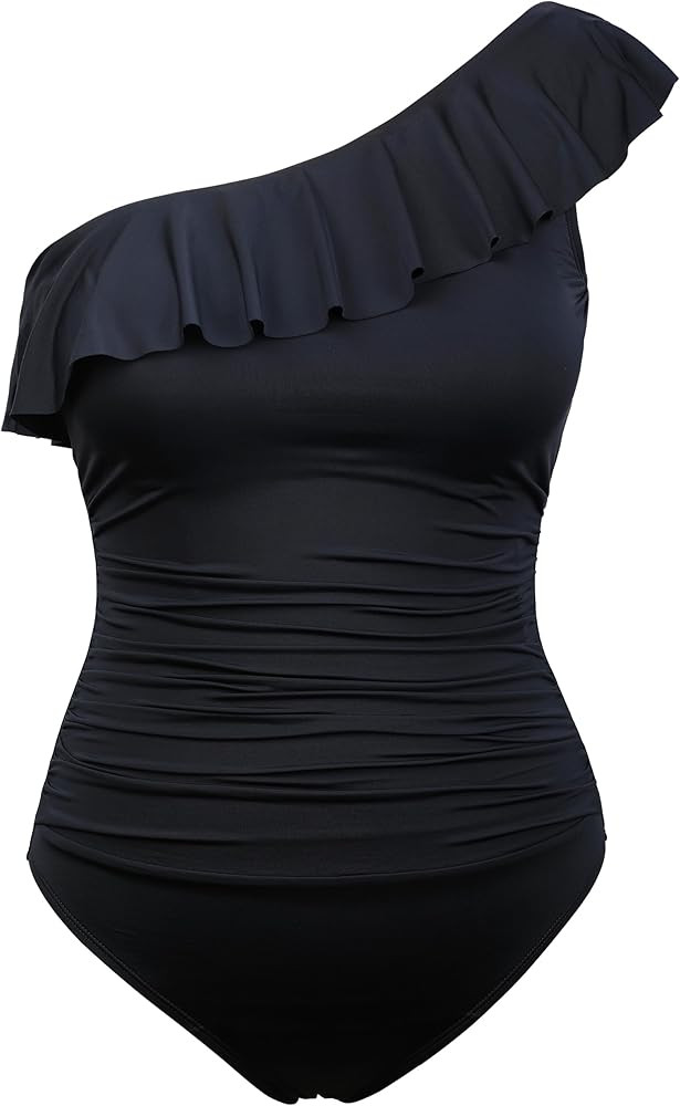 Women’s One Shoulder Swimsuits, Swimwear, Resort Style, Summer Style, Amazon Style, Amazon Fashion,  | Amazon (US)