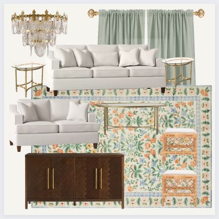 Creating moodboards for each room in our new house is a must. It def helps with the designing process and also serves as a visual guide when laying things out! Leaning towards the grandmillenial style with a hint of vintage and antique feel 🤩

grandmillenial, living room, home decor, home style, wayfair, rug, curtains, amazon finds, amazon home, light fixture, ottoman, stools, coffee table, vintage, antique, rifle paper co, couch, tv consolee

#LTKsalealert #LTKfamily #LTKhome