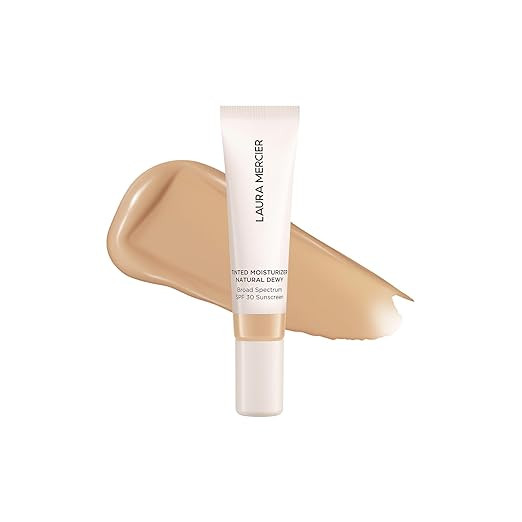 Laura Mercier Tinted Moisturizer Natural Dewy with SPF 30: 24HR+ Hydration, Long Lasting, Sheer t... | Amazon (US)
