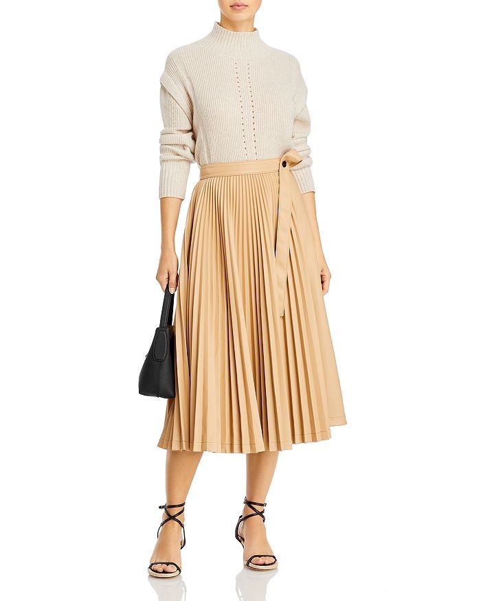 3.1 Phillip Lim 3.1 Philip Lim Faux Leather Pleated Skirt Back to Results -  Women - Bloomingdale... | Bloomingdale's (US)