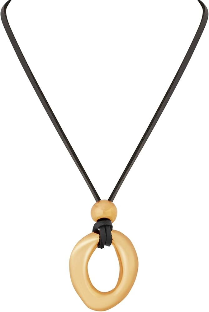 Sacina O Ring Choker, Black Choker, Boho Necklace, Goth Choker, Gothic Necklace, Goth Necklace, C... | Amazon (US)