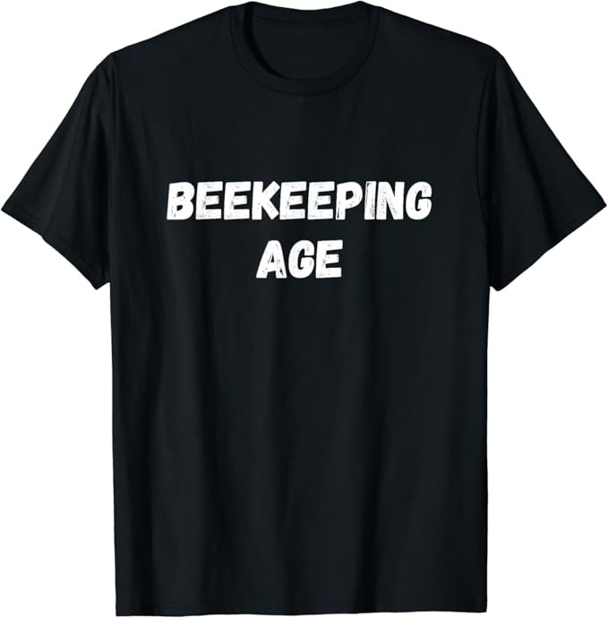 Beekeeping Age Shirt - Funny Birthday Shirt - Midlife Dad T-Shirt | Amazon (US)