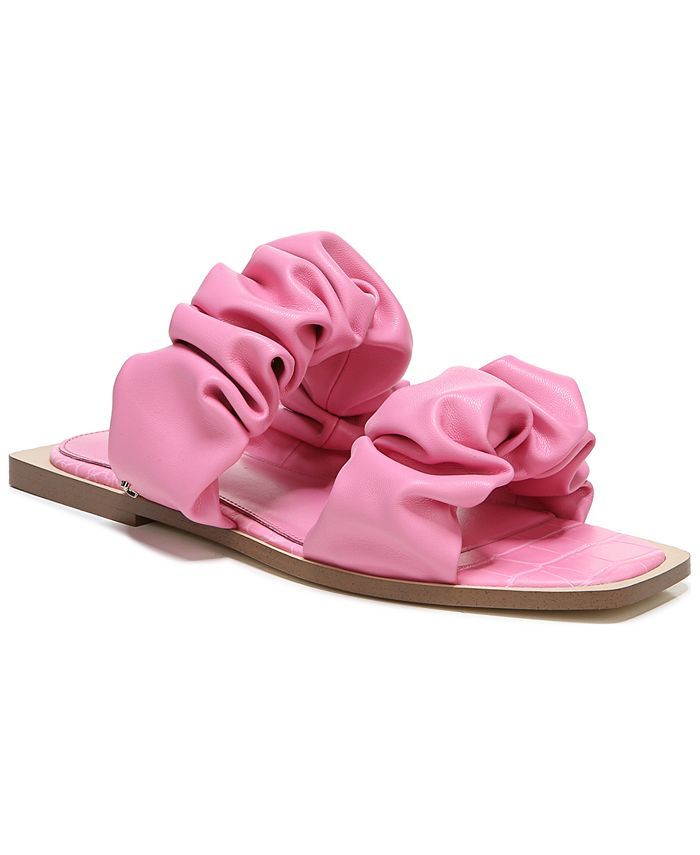 Circus by Sam Edelman Women's Iggy Ruched Slide Sandals & Reviews - Sandals - Shoes - Macy's | Macys (US)