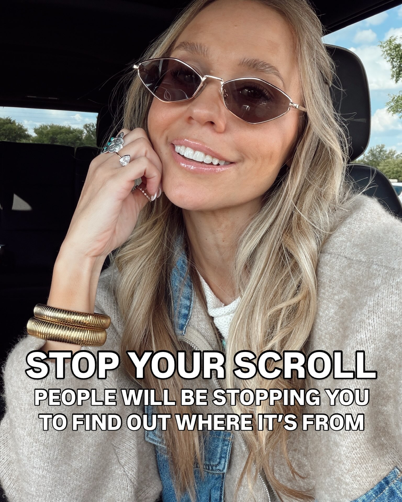 You’ll want to stop your scroll— people will be stopping YOU to ask where you bought it from.

Wearing size s / my tts

#LTKdayinmylife #LTKgrwm #LTKmomlife