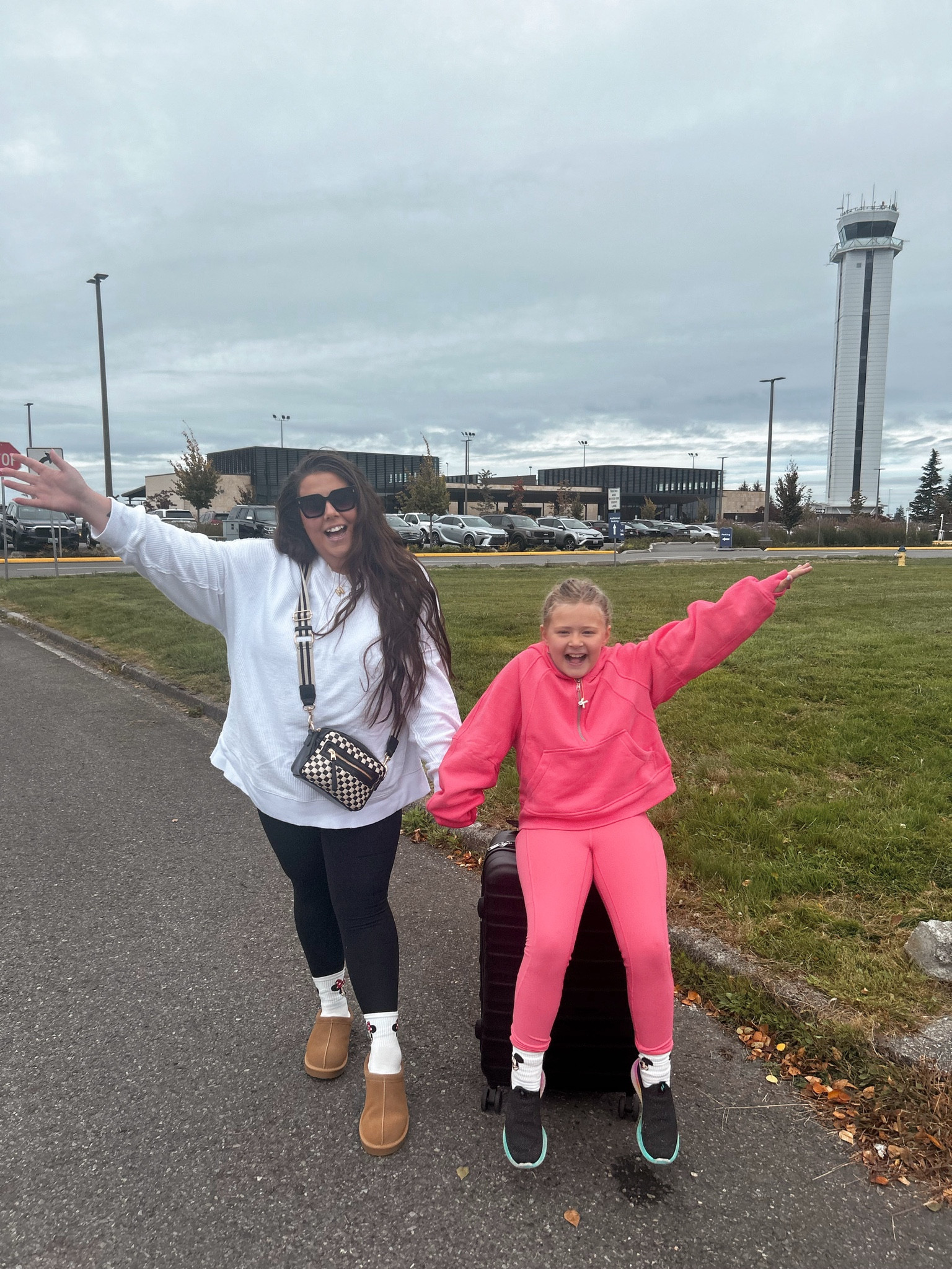 Off to Disneyland with my girl! We went for comfy looks and matching Disney socks. The Disney socks would make awesome Christmas stocking stuffers! 

#LTKGiftGuide #LTKFindsUnder50 #LTKSeasonal