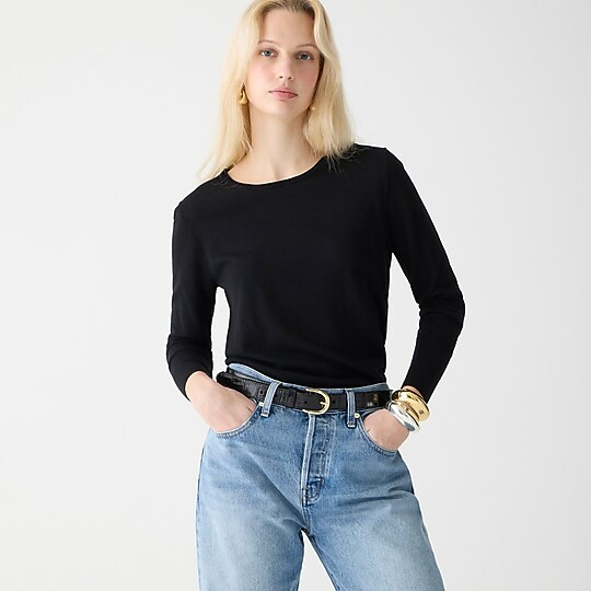 Halle crewneck sweater | J. Crew US