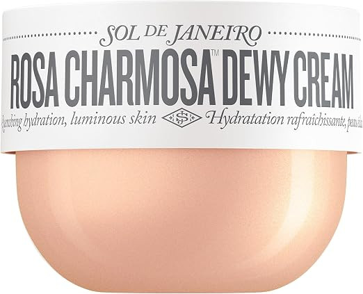 Sol de Janeiro Rosa Charmosa Dewy Body Cream with Rosewater & Crystal Peptides | Amazon (UK)