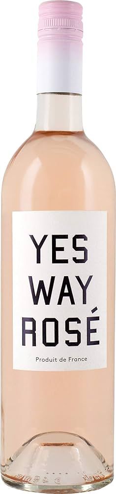 Yes Way Rose, Rose Wine, 750 mL Bottle | Amazon (US)