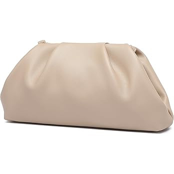 YUWITA Soft PU Leather Clutch Purses for Women Formal Elegant Luxurious Evening Bag | Amazon (US)