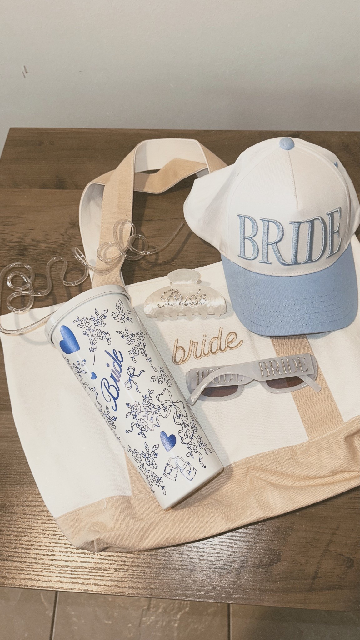 Little engagement care package from XO, Fetti! They have the cutest stuff, great for bachelorette party themes too! 

#LTKWedding #LTKGiftGuide