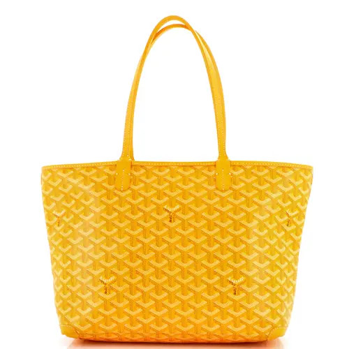 Pre-Owned Goyard Artois Tote Coated Canvas PM in Yellow at Nordstrom, Size Small | Nordstrom