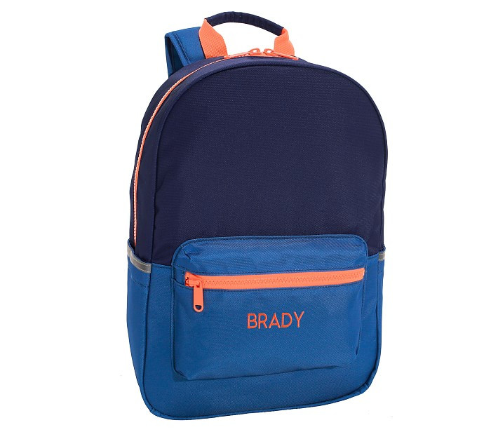 Astor Blue/Navy Backpacks | Pottery Barn Kids