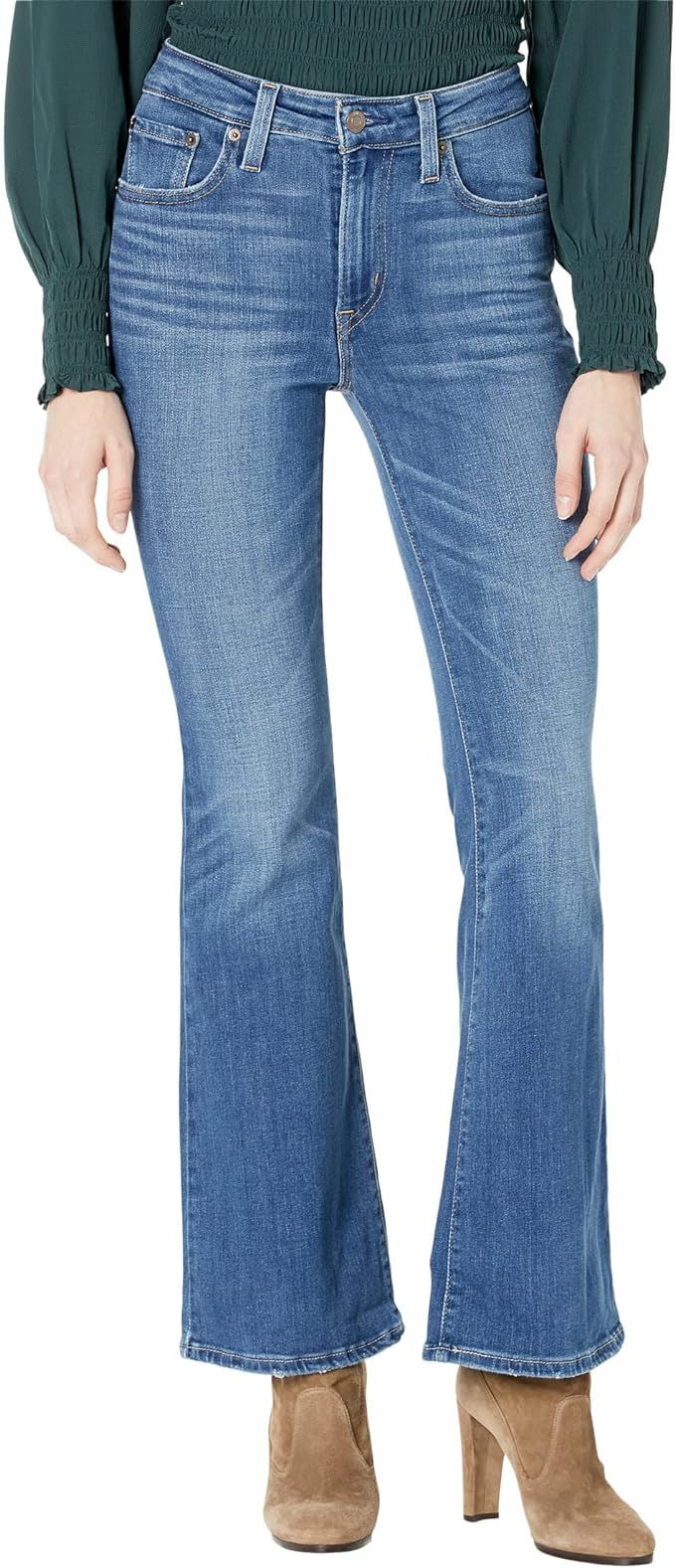 Levi's Women's 726 High Rise Flare Jeans (Also Available in Plus) | Amazon (US)