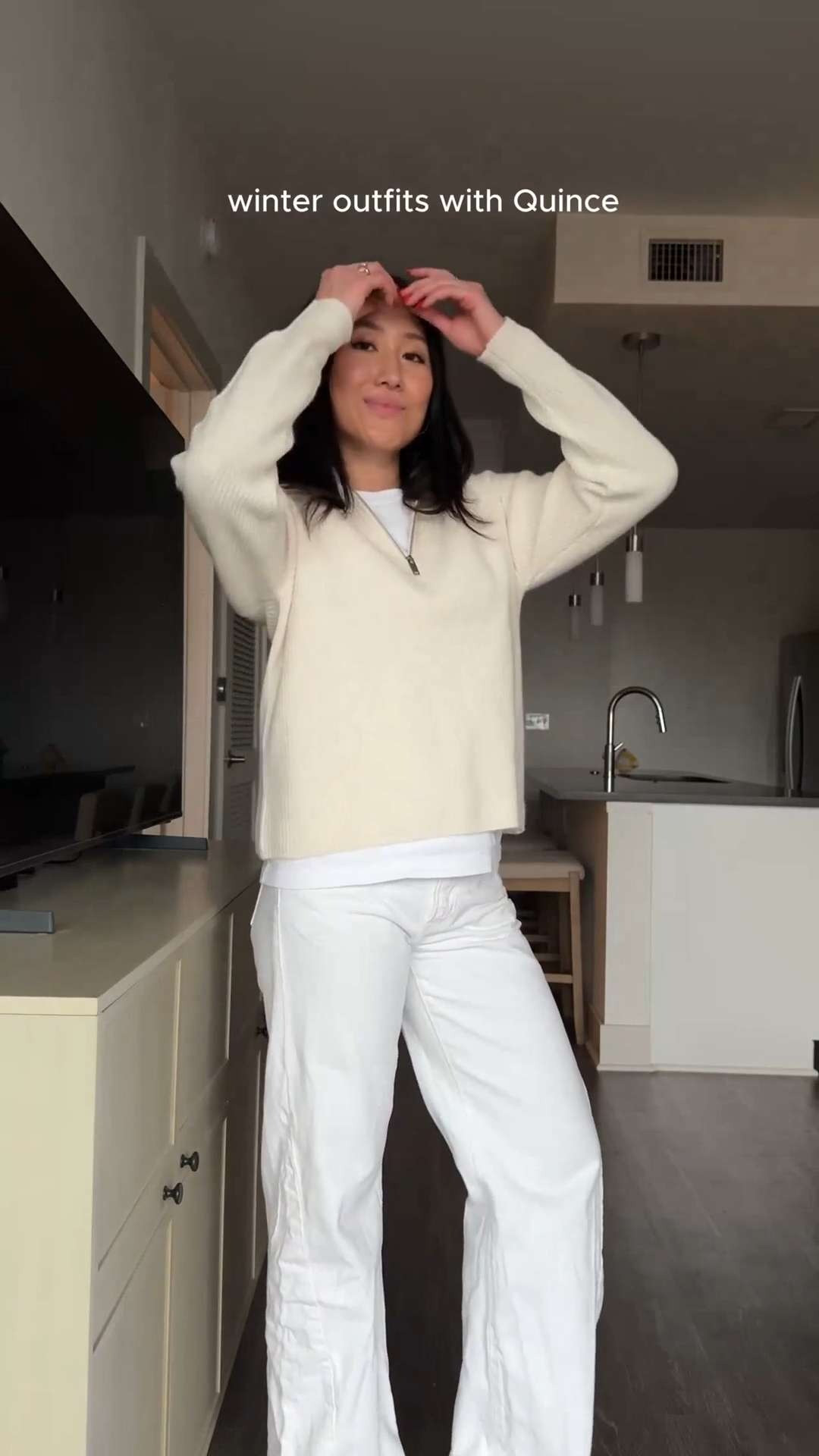 Wearing all white and all brown for winter with Quince, featuring my favorite items from the Erin Walsh Capsule Collection. 10% off your first purchase with this code: INFG-26BETHEREWEARTHAT10



@onequince 

 #ad #QuincePartner #LTKootd #LTKFindsUnder100